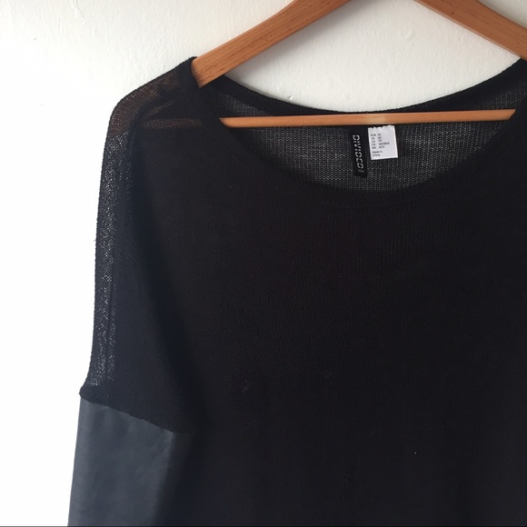 🎈FINAL DROP🎈 HM Black Knit Top