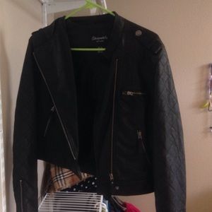 Aero Leather Jacket! Like new size M