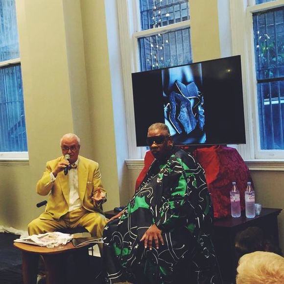 Manolo Blahnik book signing with Andre Leon Talley