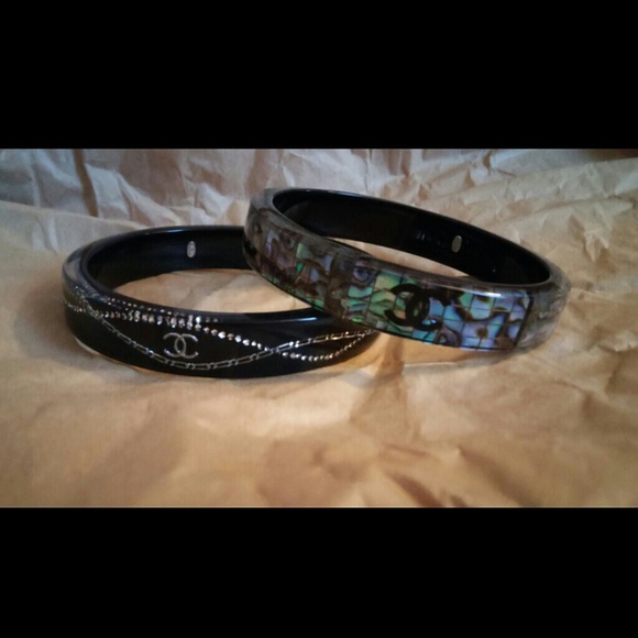 Authentic Chanel bracelet set