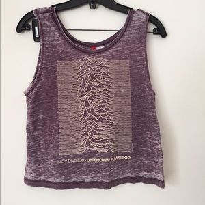 Joy division tank top