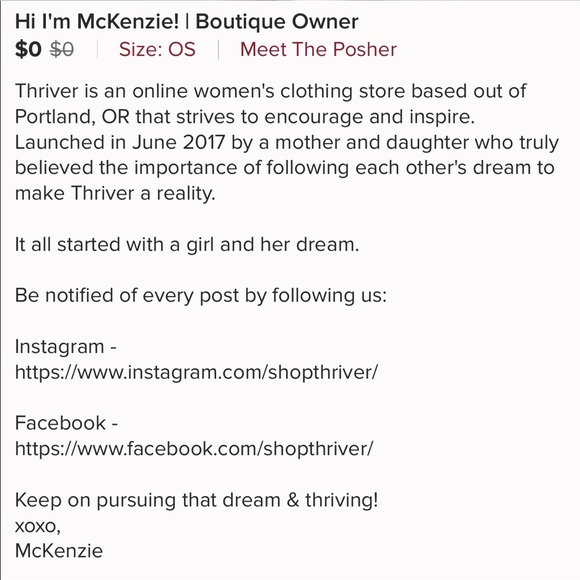 💕@shopthriver💕Shop her beautiful closet😍 - Picture 5 of 5