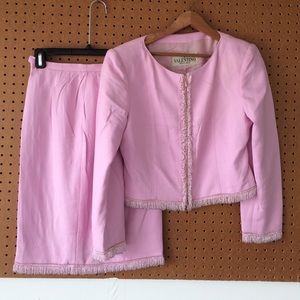 Valentino Boutique skirt suit.