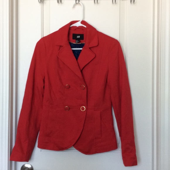 Red HM Blazer - Picture 1 of 4