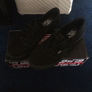 All black vans