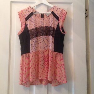 Anthropology Print Top