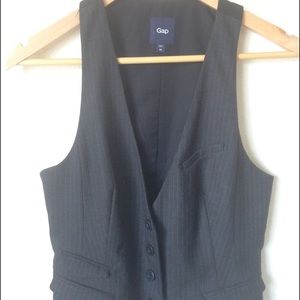 Gap Pinstripe Vest