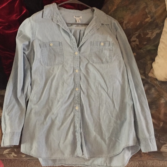 Old navy denim shirt