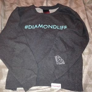 Grey Diamond Crewneck