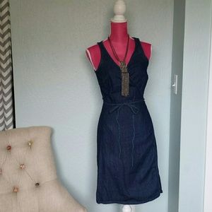 GAP Denim Wraparound Dress