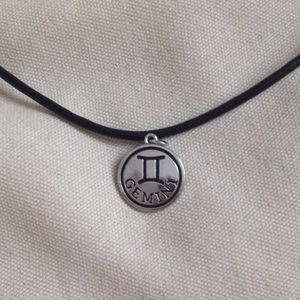 Gemini // Astrology Zodiac Choker Necklace