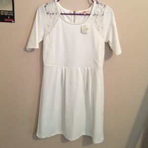 White Altar'd State dress with lace