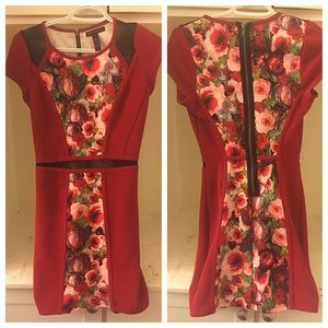 Material Girl Floral Dress