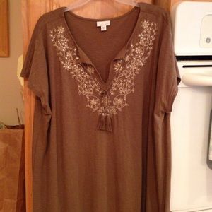 Brown/cocoa dress