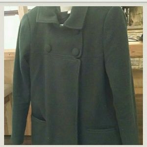 Banana republic hunter green coat