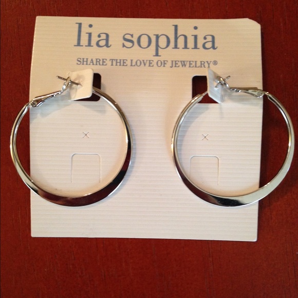 Silver Hoop Earrings