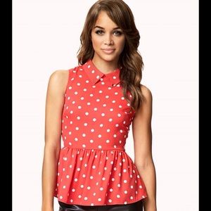 ✂️LAST CALL✂️ Peplum Top