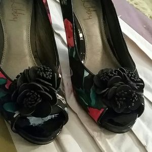 Floral heels