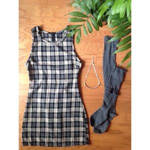 Brandy Plaid School Girl Dress