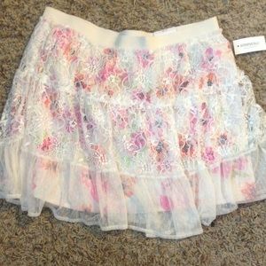 Floral skirt