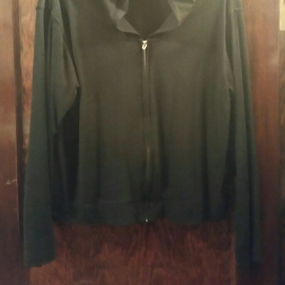 Duemila lightweight black hoodie - Picture 2 of 3