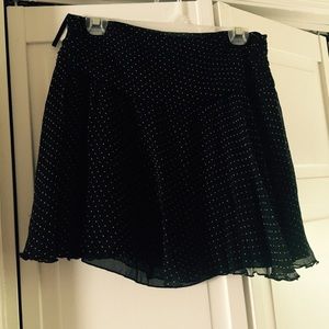 100% silk flowy Express skirt, hardly worn!