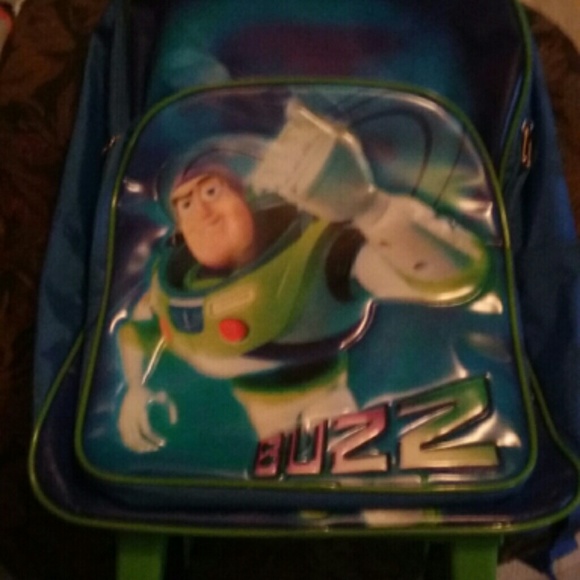 Buzz lightyear backpack on wheels