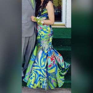 Mari Lee by Madeline Gardner Prom Dress