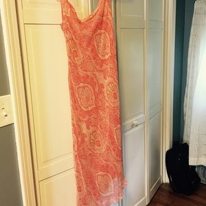 Banana Republic Factory Outlet Pink paisley dress