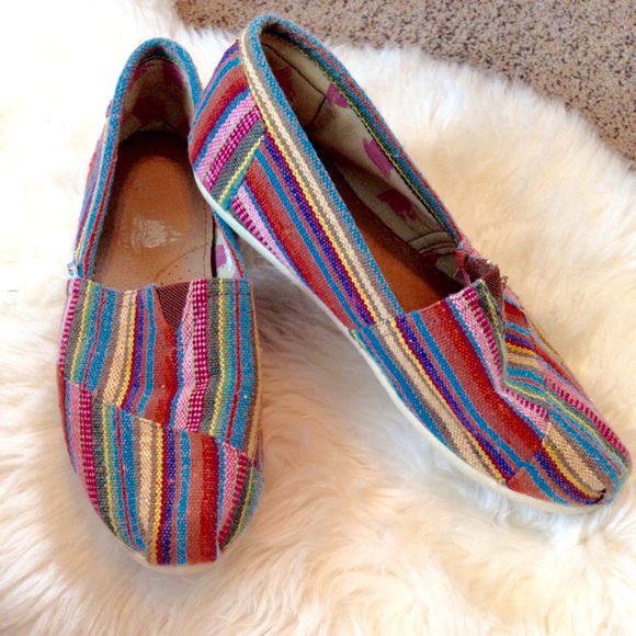 Aloha Island Shoes Aloha Island Rainbow Slip Ons Poshmark
