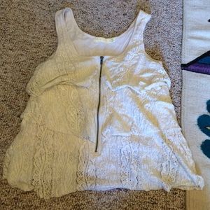 Pins and needles urban outfitters zip up top