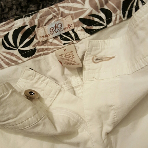 White Capris - Picture 3 of 4