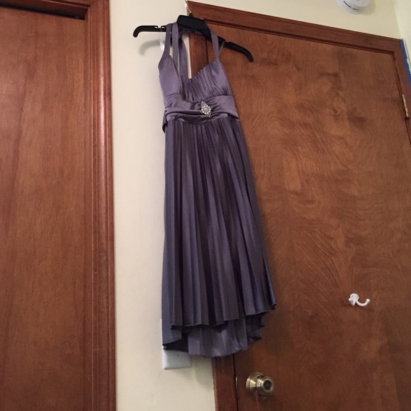 Grey homecoming dress