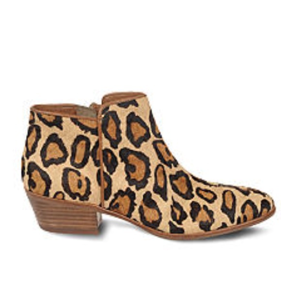 sam edelman cheetah booties