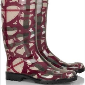 Authentic Burberry Rainboots (Tall)