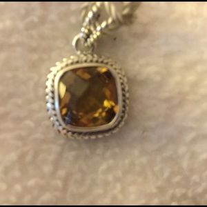 NWT Samuel B Silver 3.5 ct Citrine Enhancer