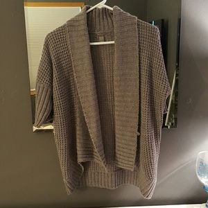 Grey knitted Cardigan