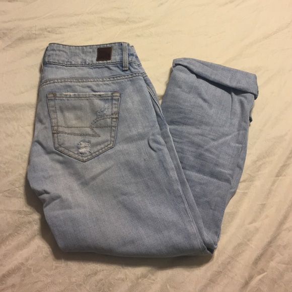 Distressed Capris - Picture 3 of 3