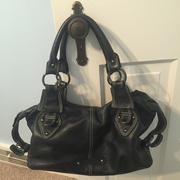 Black handbag