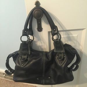 Black handbag