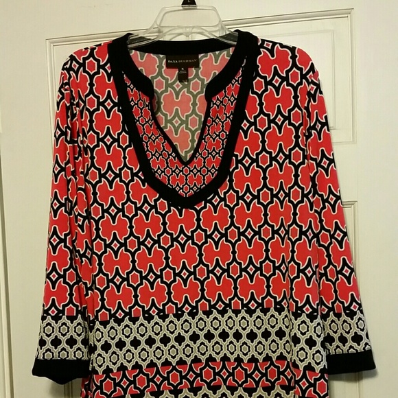 Dana Buchman Tops - Beautiful  Dana Buchman XL top/tunic 💥finalsale.