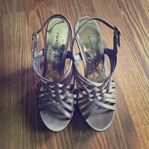 Chinese Laundry 7.5 Taupe Heels