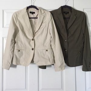 Two identical jackets, Talbots Size 8