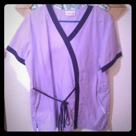 💟Purple Cherokee Scrub Top💟