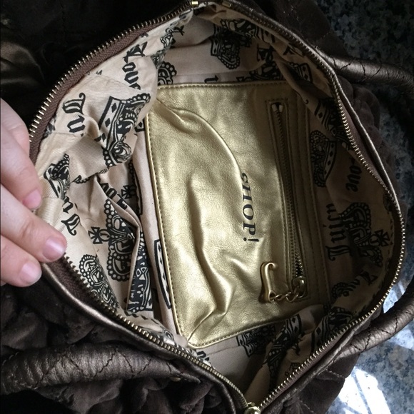 Juicy couture brown purse - Picture 2 of 4