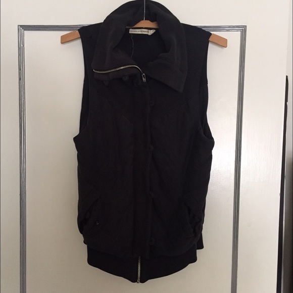 Citizens Of Humanity cotton vest navy blue XS