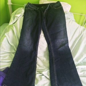 Pair of dark wash Silver Jeans