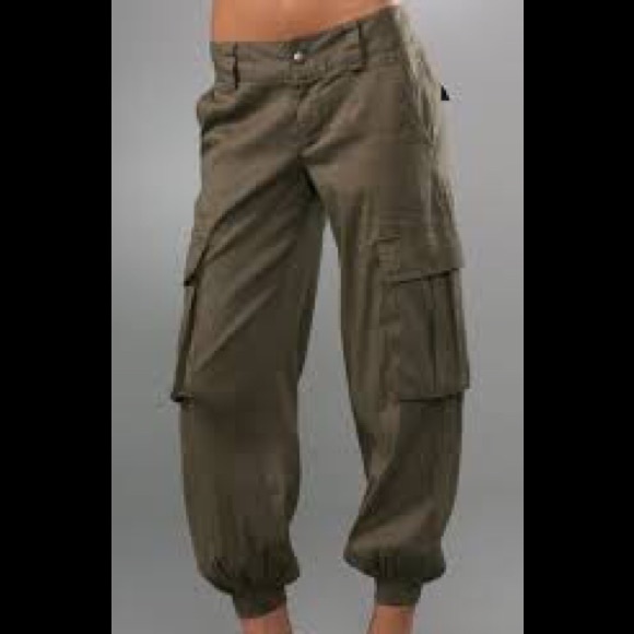 Alice + Olivia Pants - Alice + Olivia Congo Banded Cargo Pants