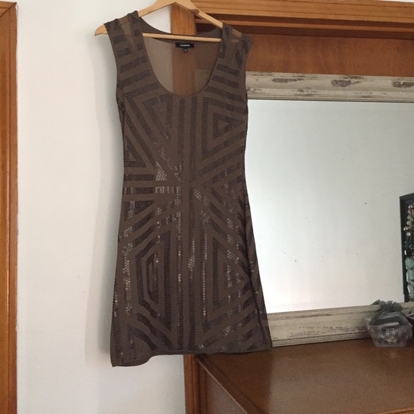 Sequin mini-dress