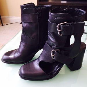 Topshop boots-black